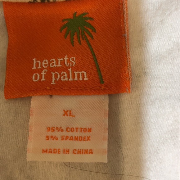 Hearts of Palm Women’s XL V-Neck Top - Picture 7 of 12